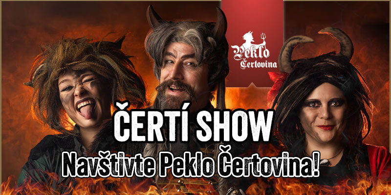 Peklo Čertovina – partner Plackvizu